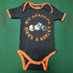 Harley Davidson onesie GUC.